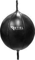 Stiel Double End Ball - Ø 25cm - Leer - Zwart