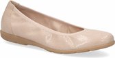 Caprice Dames Ballerina 9-9-22150-26 364 beige G-breedte Maat: 38 EU