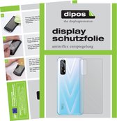 dipos I 2x Beschermfolie mat compatibel met Oppo Realme Narzo 20 Pro Achterkant Folie screen-protector (expres kleiner dan het glas omdat het gebogen is)