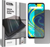 dipos I Privacy-Beschermfolie mat compatibel met Umidigi A7 Pro Privacy-Folie screen-protector Privacy-Filter (expres kleiner dan het glas omdat het gebogen is)