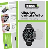 dipos I 6x Beschermfolie mat compatibel met TicWatch Pro 3 GPS Folie screen-protector