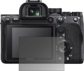 dipos I Privacy-Beschermfolie mat compatibel met Sony Alpha 7R IVA Privacy-Folie screen-protector Privacy-Filter