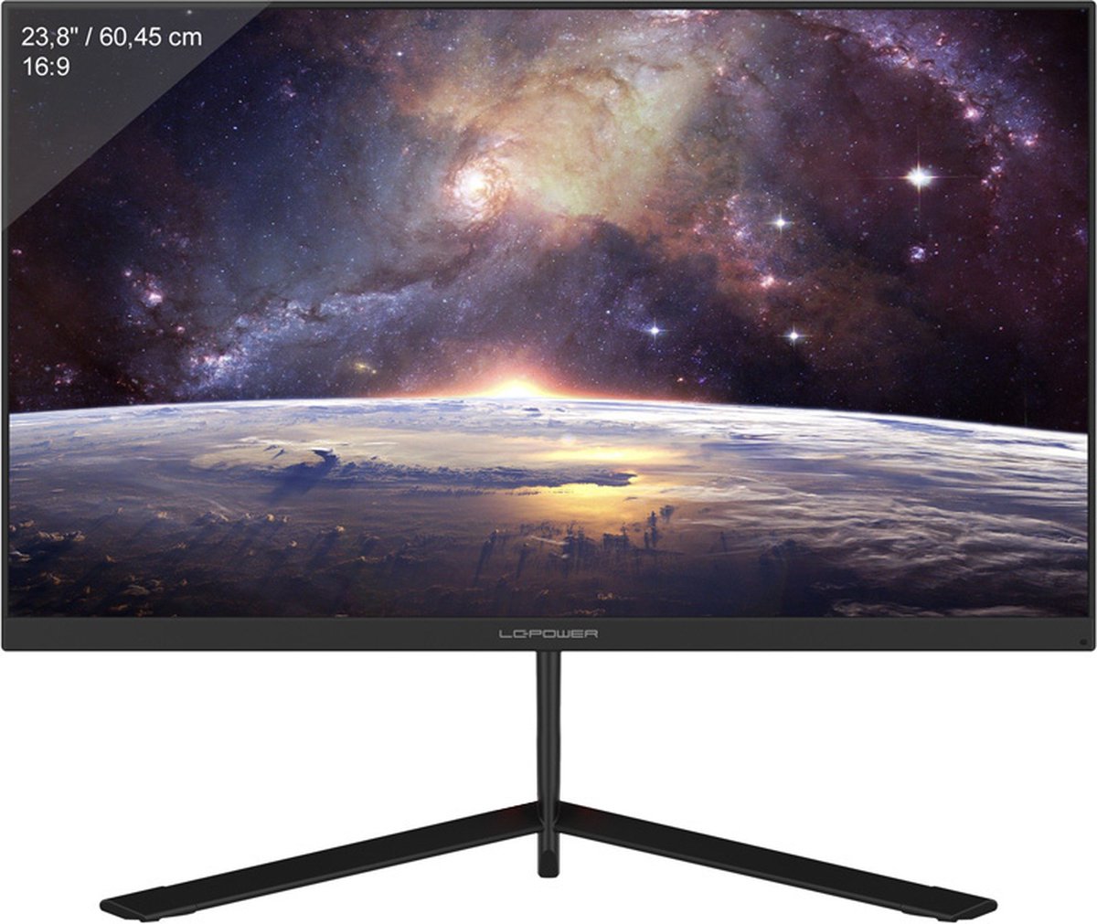 LC Power LC-M24-FHD-165 Gaming monitor 60.5 cm (23.8 inch) Energielabel F (A - G) 1980 x 1080 Pixel Full HD 1 ms Audio stereo (3.5 mm jackplug) DisplayPort