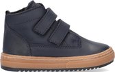 Jochie & Freaks Jf-21255 Hoge sneakers - Leren Sneaker - Jongens - Blauw - Maat 25