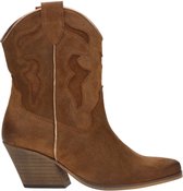 PS Poelman Westernlaars  Bruin/Cognac
