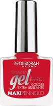 Deborah Milano Gel Effect vernis à ongles 8,5 ml Rouge Gloss