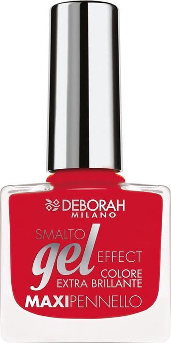 Goedkoopste Deborah Milano Gel Effect nagellak 8,5 ml Rood Glans