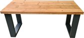 Wood4you - Bureau - New England Roasted wood - 150/70 cm