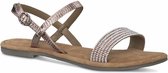 Tamaris Dames Sandaal 1-1-28157-26 901 metallic Maat: 38 EU