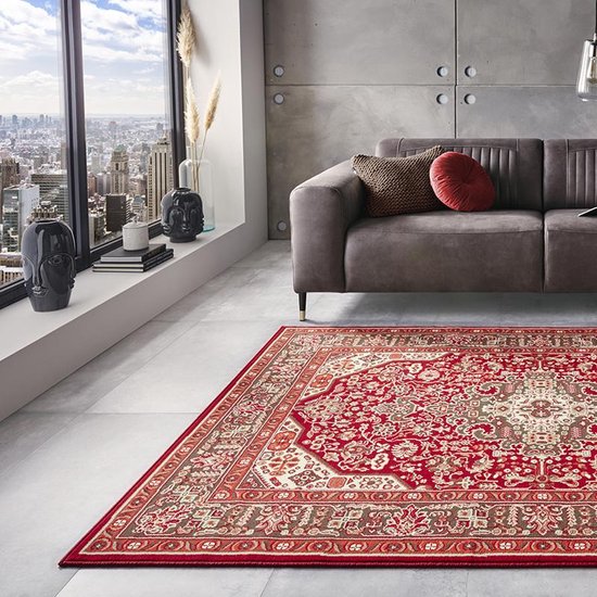 Perzisch tapijt - Mirkan Skazar Oriental Rood 200x290cm | bol.com