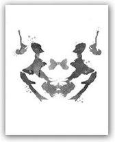 Rook Rorschach Waterverf Print Poster Wall Art Kunst Canvas Printing Op Papier Living Decoratie  LEEP-745