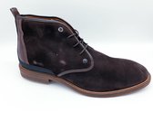 Pme legend daily halfhoge espresso bruine suede schoenen - Maat 45