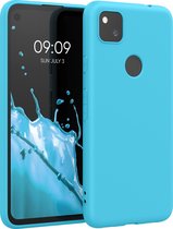 kwmobile telefoonhoesje voor Google Pixel 4a - Hoesje voor smartphone - Back cover in zeeblauw