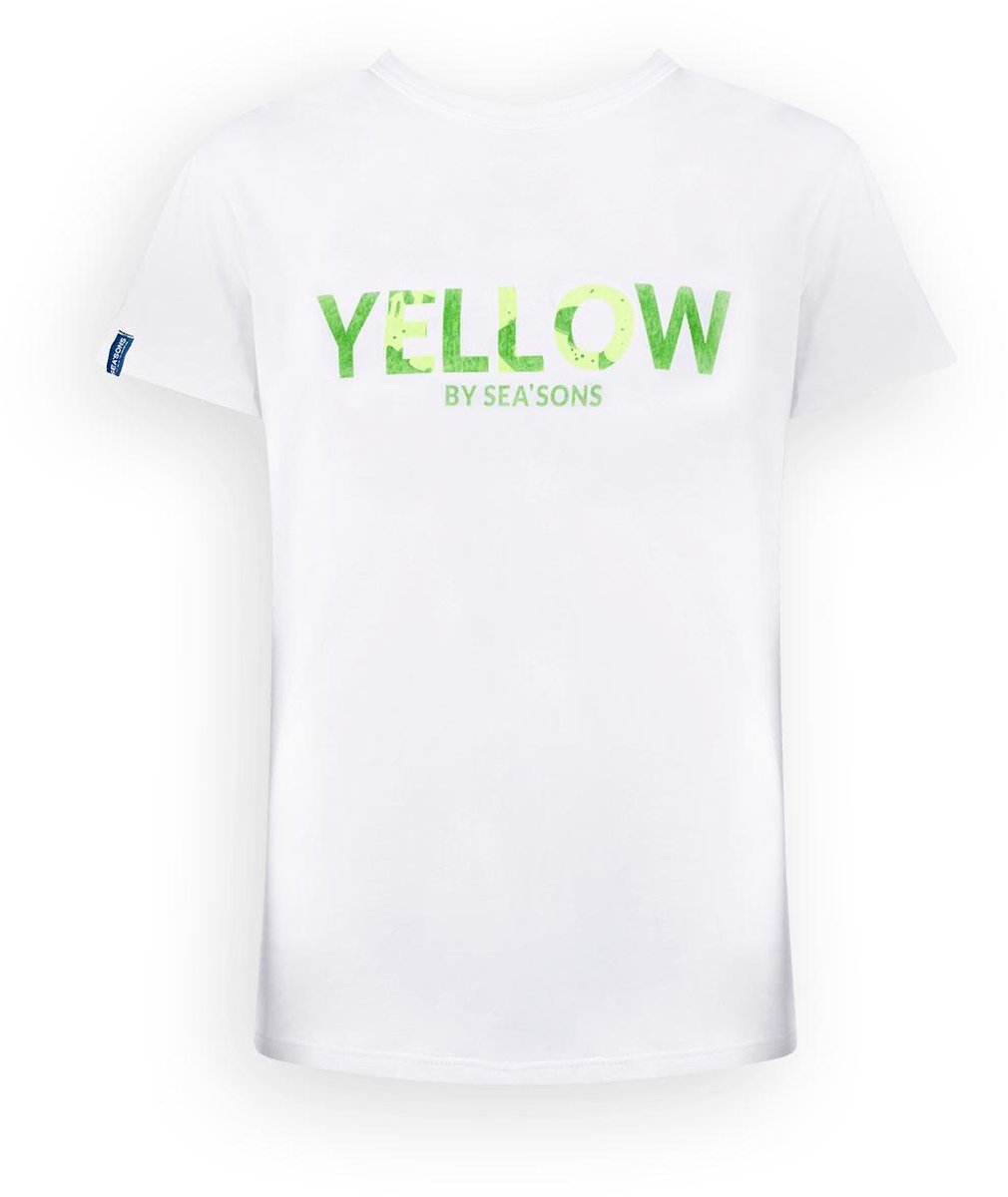 Sea'sons - True color t-shirt - Green-Yellow - Maat M