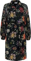 Pom Amsterdam Flower Love Jurk Zwart  dames maat 36