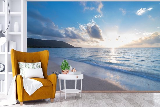 Papier peint - Papier peint photo Plage - Mer - Coquillage - Largeur 600 cm x hauteur 400 cm