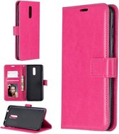 Portemonnee Book Case Hoesje Geschikt voor: Nokia 3.2 -  roze