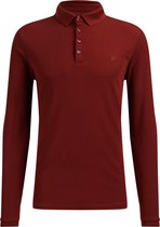 WE Fashion Heren hybrids slim fit polo