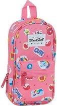 Pencil Case Backpack BlackFit8 Cute Roze (33 Onderdelen)
