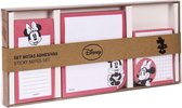 Set plakbriefjes Minnie Mouse (3 pcs) Roze