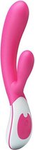 Dubbele Stimulatie Vibrator Pretty Love Uriah Roze Wit (11 cm)