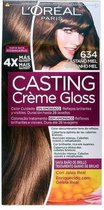 Haarkleur Zonder Ammoniak Casting Creme Gloss L'Oreal Make Up Nº 634
