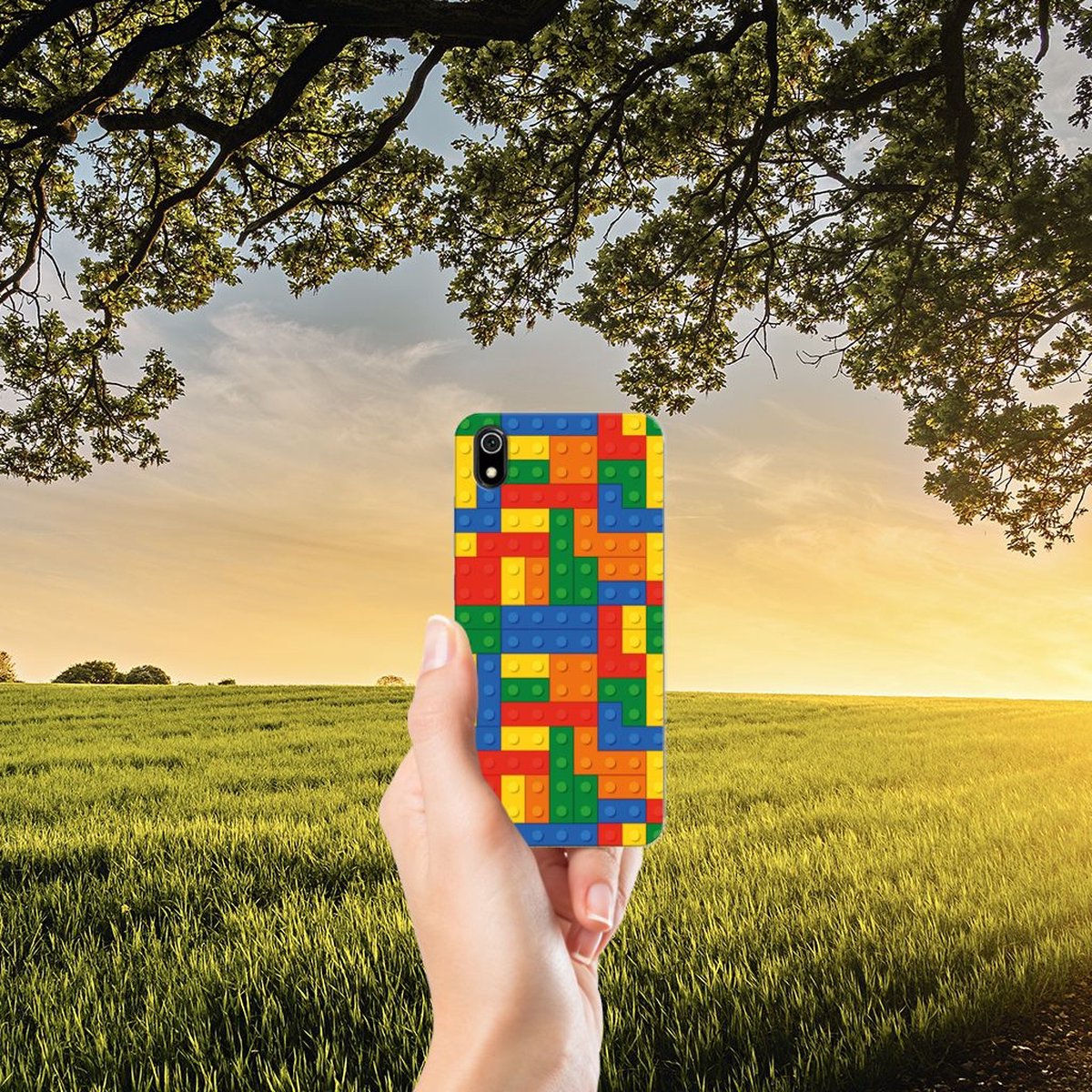 Xiaomi Redmi 7A TPU bumper Blokken