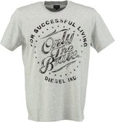 Diesel grijs t-shirt - Maat XS