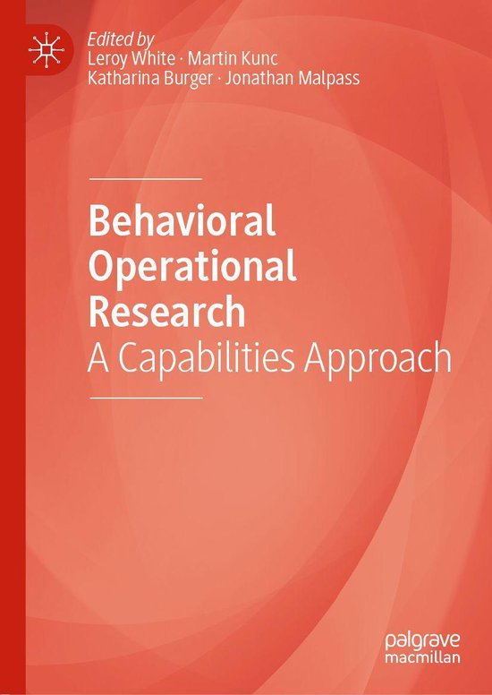 Behavioral Operational Research - cover