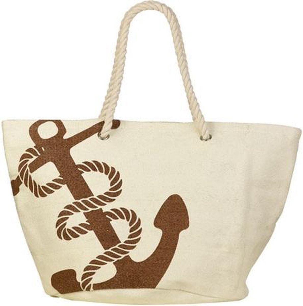 BECO Strandtas Anker - Beige