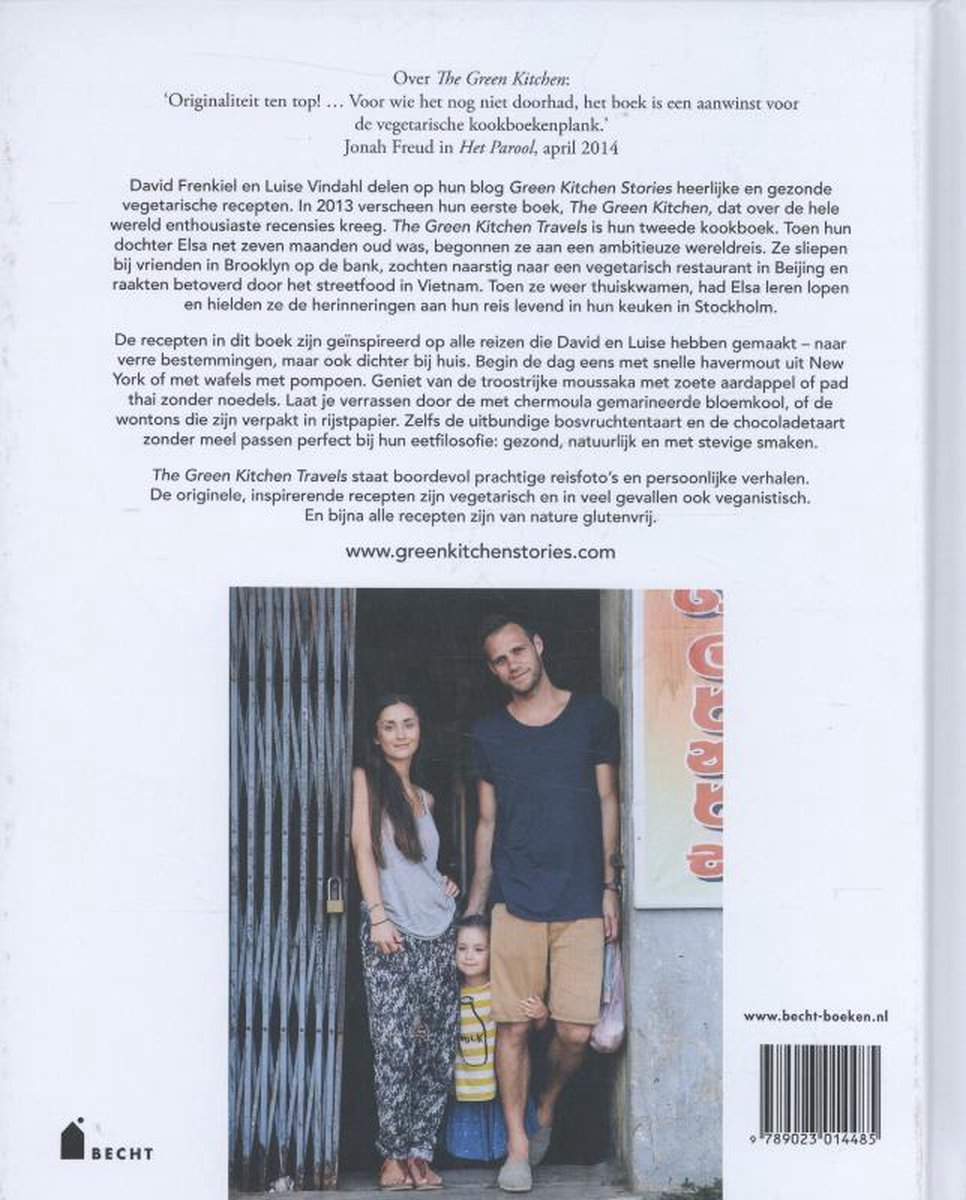 The green kitchen travels - back cover