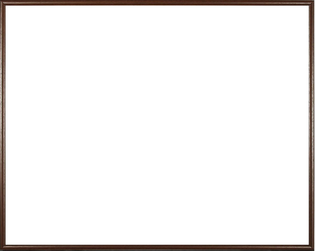 Homedecoration Easy – Fotolijst – Fotomaat 30x41 cm – Kunststof – bruin met houtstructuur