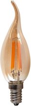 Crius LED tip candle E14 4W 827 Amber Dimbaar