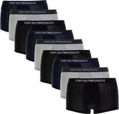 Emporio Armani 9-pack boxershorts trunk - marine/grijs/zwart