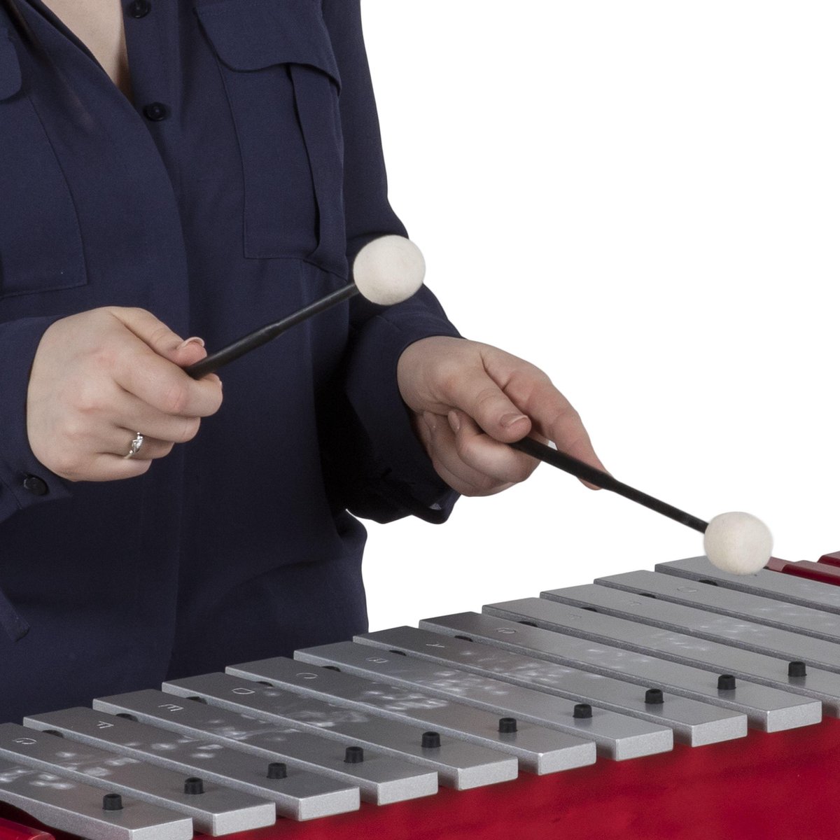 Percussion Plus Baguettes xylophone feutre PP070