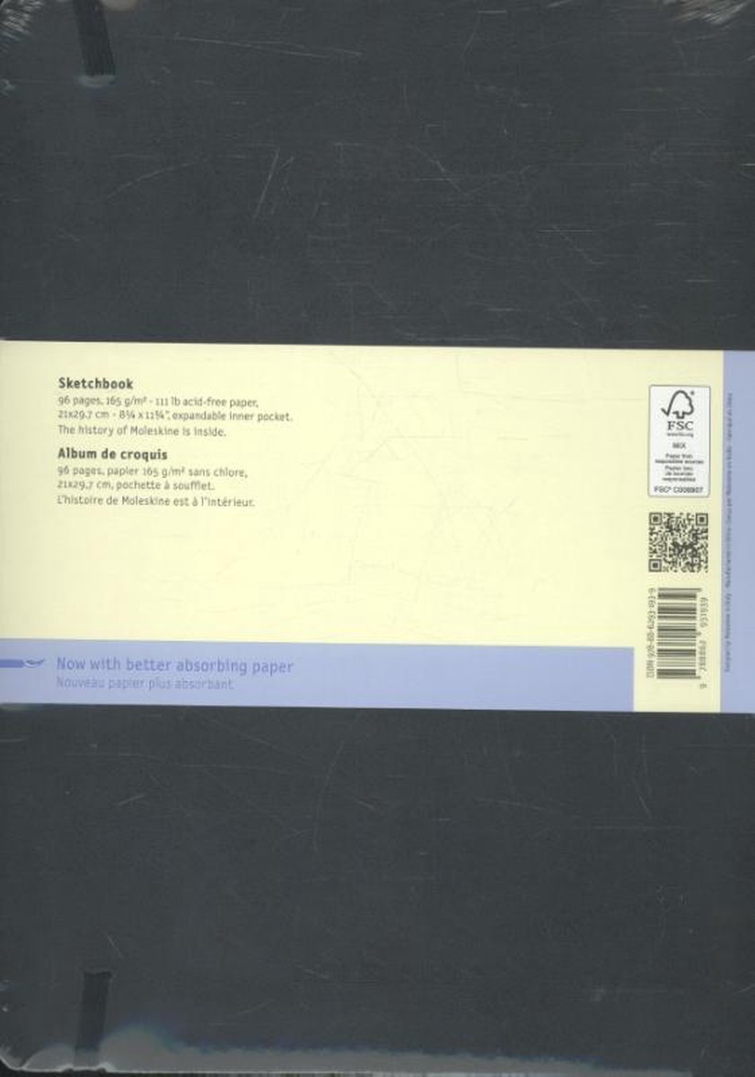 Moleskine Art Schetsboek - A4 - Hardcover - Zwart — afbeelding 11
