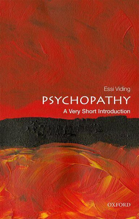 Very Short Introductions - Psychopathy - cover