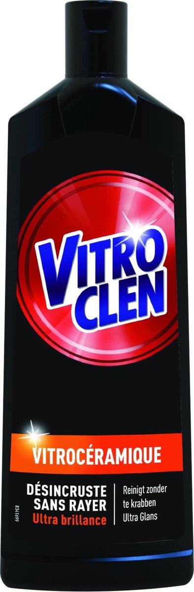 Vitroclean Nettoyant Plaque Crème Vitrocéramique 200ml