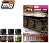 Mig - Easter Front Mud Set (Mig7405) - modelbouwsets, hobbybouwspeelgoed voor kinderen, modelverf en accessoires