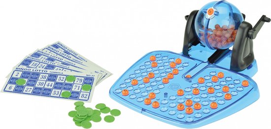 Afbeelding van het spel Toi-toys Bingoset Karton Blauw/oranje 7-delig
