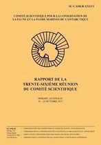 Rapport de la trente-sixi me r union du Comit scientifique