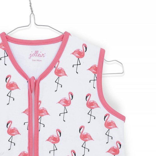 Jollein Flamingo Slaapzak zomer 110cm jersey