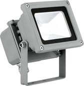 EGLO Faedo - Buitenverlichting - Breedstraler 10W - LED - Zilver - Helder