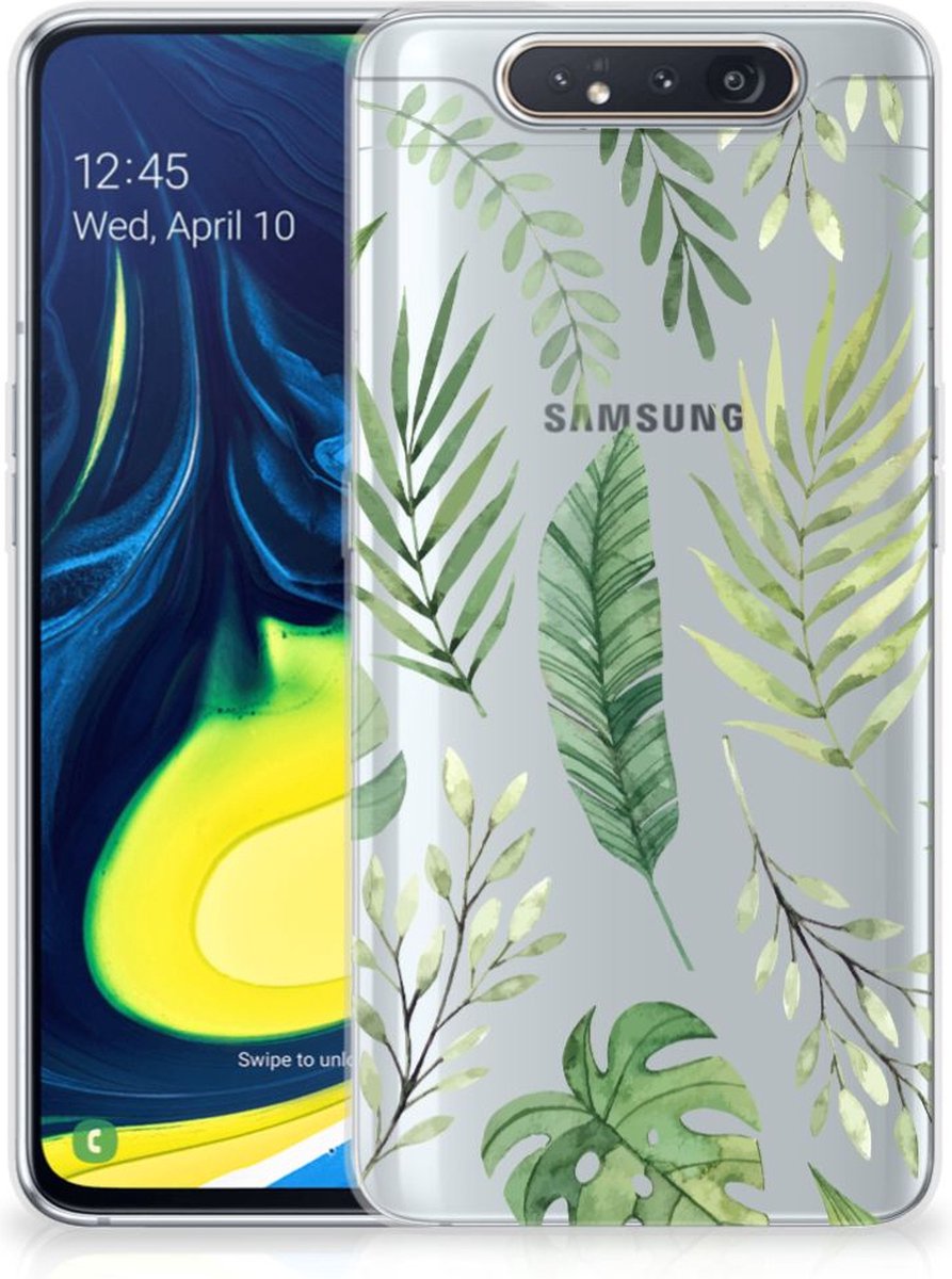 Samsung Galaxy A80 TPU Case Leaves