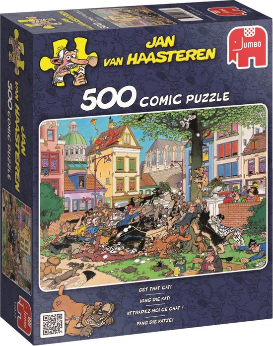 Jan van Haasteren Vang Die Kat! puzzel - 500 stukjes