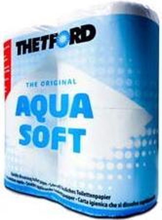 Thetford - Aqua Soft Toiletpapier - 4 Rollen
