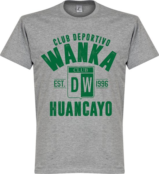 Deportivo Wanka Established T-Shirt - Grijs - XXXXL