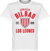 Athletic Bilbao Established T-Shirt - Wit - S