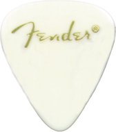 Fender 351 Classic Premium Celluloid Picks Heavy White 12 Pack