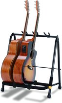 Hercules Stands GS523B 3-fach Rack voor elektrische/akustafele gitaar - Gitaarstandaard
